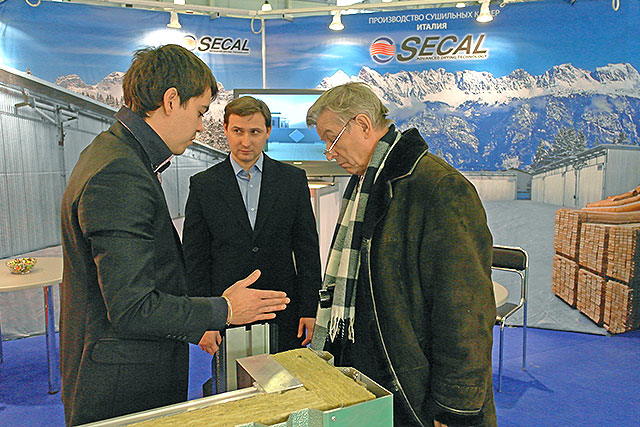 Компания ДАКТ.РУ представляет итальянские сушильные камеры SECAL на Woodex 2013 Компания ДАКТ.РУ представляет итальянские сушильные камеры SECAL на Woodex 2013