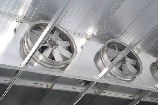 Алюминиевые реверсивные вентиляторы для сушильных камер