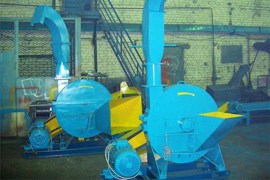 Дробилки (рубительные машины) PM-5 барабанного типа